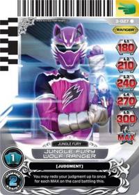 power rangers universe of hope jungle fury wolf ranger 027