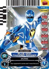 power rangers universe of hope blue dino thunder ranger 037