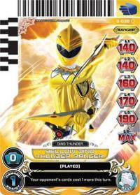 power rangers universe of hope yellow dino thunder ranger 038