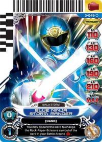 power rangers universe of hope blue ninja storm ranger 049