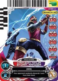power rangers universe of hope crimson ninja storm ranger 051