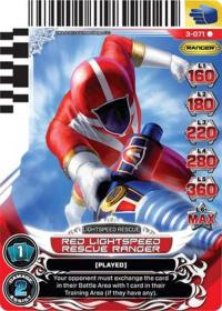 power rangers universe of hope red lightspeed rescue ranger 071