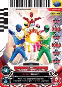 power rangers universe of hope zeo power rangers 080