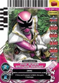 power rangers universe of hope pink super samurai ranger 097
