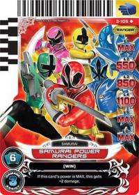 power rangers universe of hope samurai power rangers 105