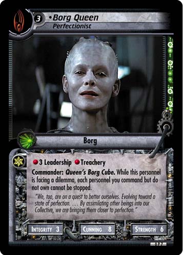 Borg Queen, Perfectionist