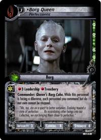 star trek 2e 10th anniversary collection borg queen perfectionist