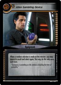 star trek 2e 2e premiere alien gambling device