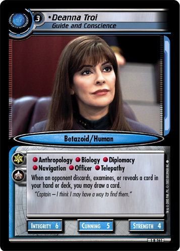 Deanna Troi, Guide and Conscience