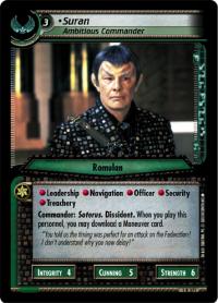 star trek 2e 2e premiere suran ambitious commander