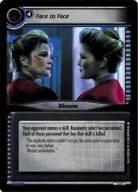 star trek 2e reflections 2 0 face to face foil