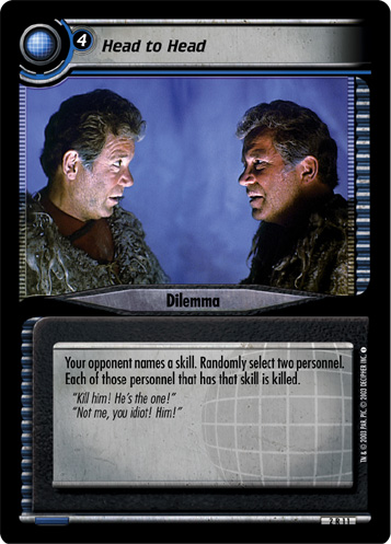 Head to Head (FOIL)