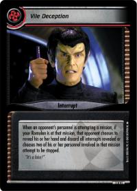 star trek 2e energize vile deception