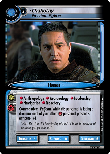 Chakotay, Freedom Fighter