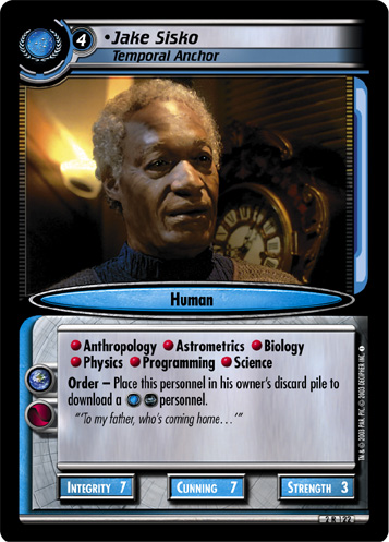 Jake Sisko, Temporal Anchor 