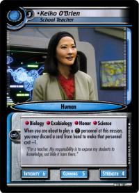 star trek 2e energize keiko o brien school teacher