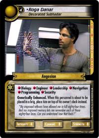 star trek 2e reflections 2 0 roga danar decorated subhadar foil