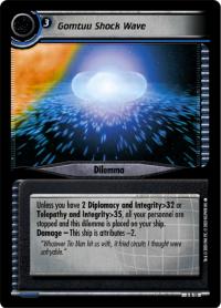 star trek 2e reflections 2 0 gomtuu shock wave foil