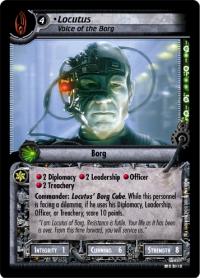 star trek 2e reflections 2 0 locutus voice of the borg foil