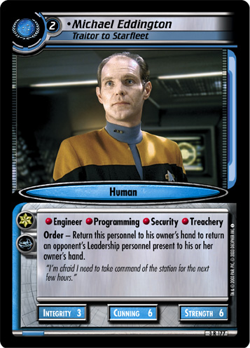 Michael Eddington, Traitor (FOIL)