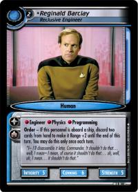 star trek 2e call to arms reginald barclay reclusive engineer