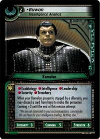 star trek 2e call to arms ruwon intelligence analyst