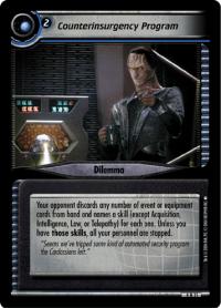 star trek 2e reflections 2 0 counterinsurgency program foil