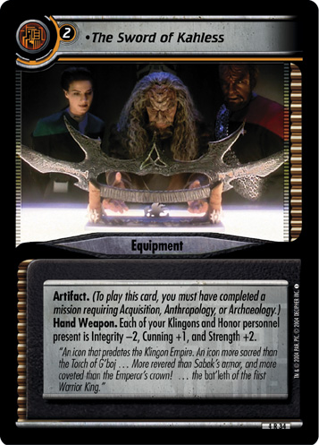 The Sword of Kahless (FOIL)