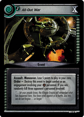 All-Out War (Foil)