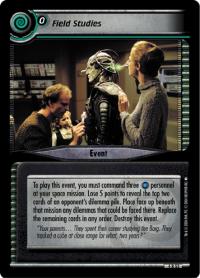 star trek 2e reflections 2 0 field studies foil