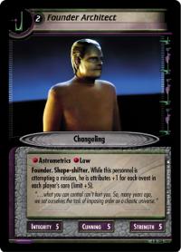 star trek 2e reflections 2 0 founder architect foil