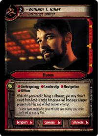star trek 2e reflections 2 0 william t riker exchange officer foil