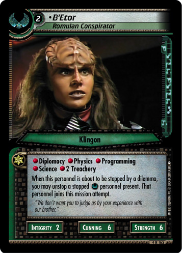 B'Etor, Romulan Conspirator 