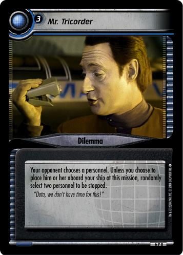 Mr. Tricorder (FOIL)