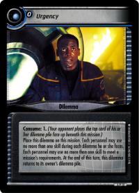 star trek 2e reflections 2 0 urgency foil