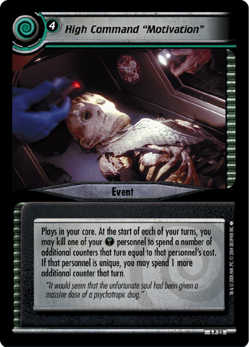 High Command 'Motivation' (FOIL)