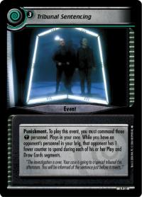 star trek 2e reflections 2 0 tribunal sentencing foil