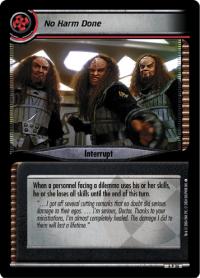 star trek 2e reflections 2 0 no harm done foil