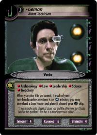 star trek 2e reflections 2 0 gelnon aloof tactician foil