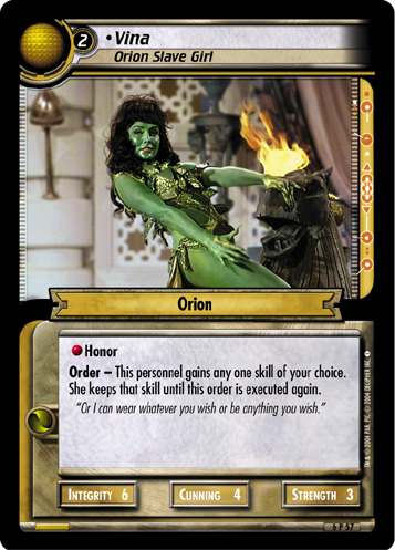 Vina, Orion Slave Girl (FOIL)