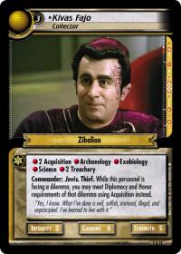 star trek 2e strange new worlds kivas fajo collector foil