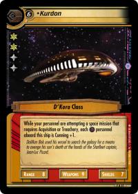 star trek 2e strange new worlds kurdon foil