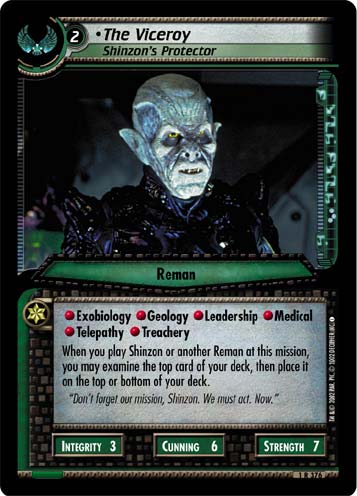 The Viceroy, Shinzon's Protector (FOIL)