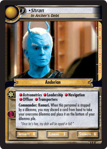 Shran, In Archer's Debt 