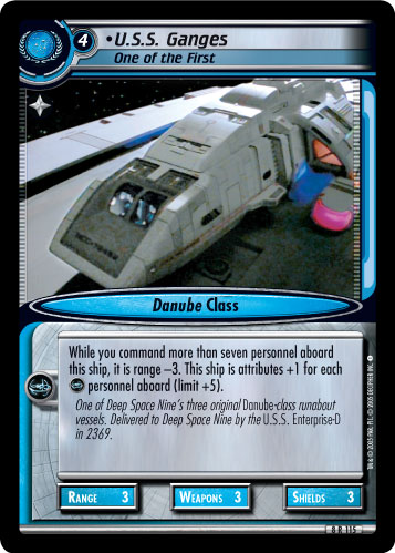 U.S.S. Ganges, One of the First