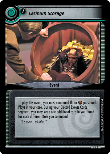 Latinum Storage (Foil)