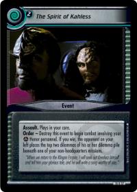 star trek 2e captains log the spirit of kahless