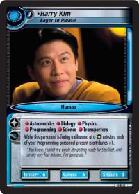 star trek 2e captains log harry kim eager to please