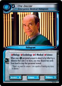 star trek 2e captains log the doctor emergency medical hologram