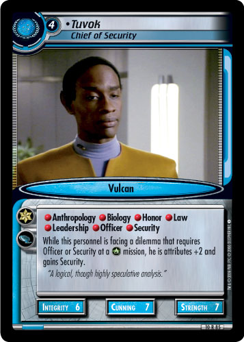 Tuvok, Chief of Security